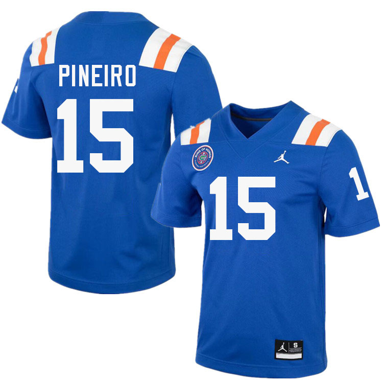 Eddy Pineiro Florida Jersey,Florida Gators #15 Eddy Pineiro Jersey Youth Uniforms-Throwback Royal